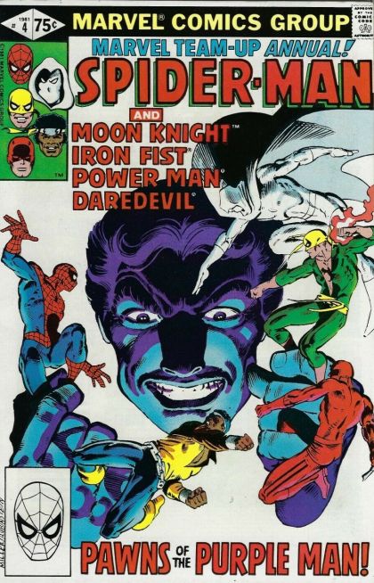 Marvel Team-Up Annual #4A (Direct Edition) Cover