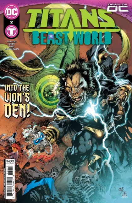 Titans: Beast World #2A (Ivan Reis & Danny Miki Regular) Cover