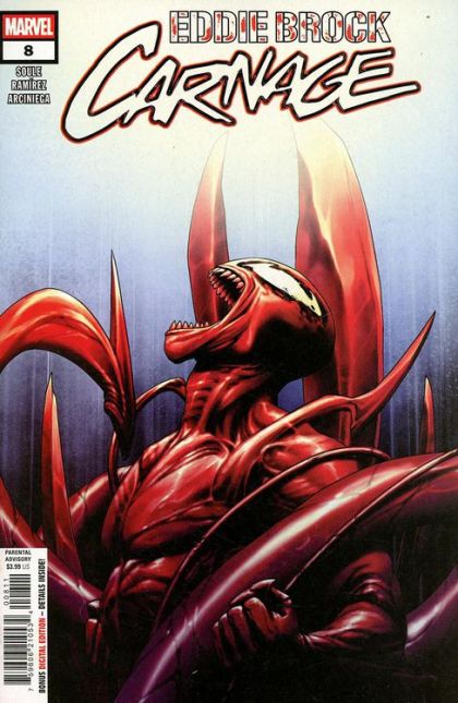 Eddie Brock: Carnage #8A (Jesús Saíz Regular) Cover