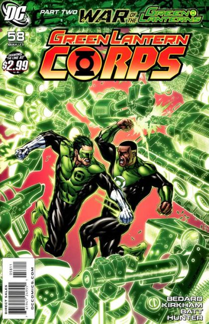 Green Lantern Corps, Vol. 1 #58A (Tyler Kirkham Regular) Cover