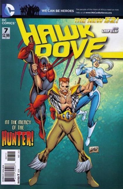Hawk & Dove, Vol. 5 #7 (Rob Liefeld Regular) Cover