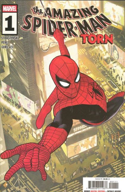 The Amazing Spider-Man: Torn #1A (Adam Hughes Regular) Cover