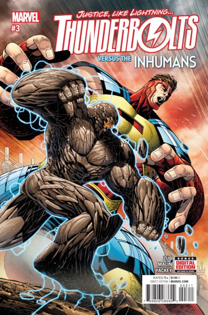Thunderbolts, Vol. 3 #3A (Jon Malin Regular Cover) Cover