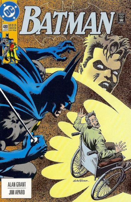 Batman, Vol. 1 #480A (Direct Edition) Cover