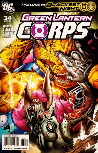 Green Lantern Corps, Vol. 1 #34A (Pat Gleason Regular) Cover