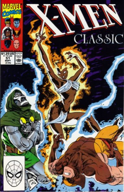 X-Men Classic #51A (Direct Edition) Cover