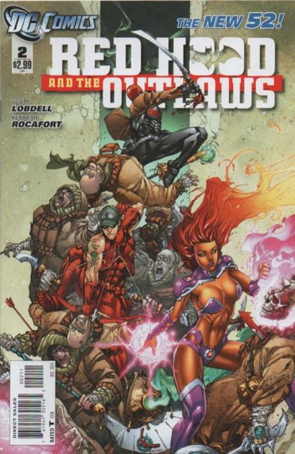 Red Hood and the Outlaws, Vol. 1 #2 Cover