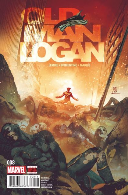Old Man Logan, Vol. 2 #8A (Andrea Sorrentino Regular) Cover