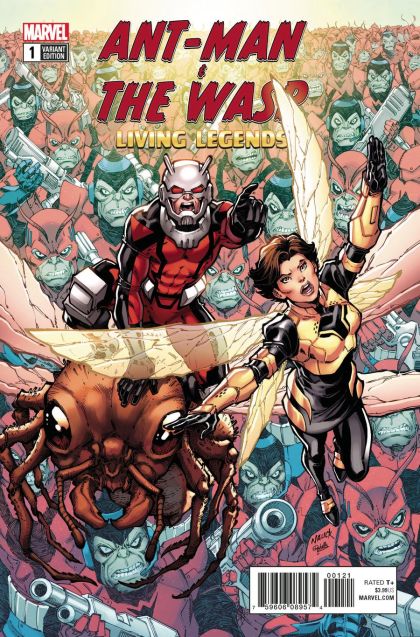 Ant-Man And The Wasp: Living Legends #1B (Todd Nauck Variant Cover) Cover