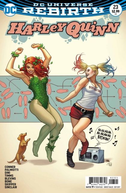 Harley Quinn, Vol. 3 #23B (Variant Frank Cho Cover) Cover