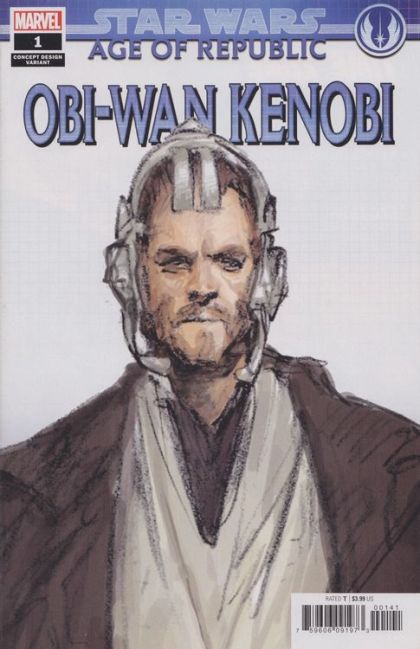 Star Wars: Age of Republic - Obi-Wan Kenobi #1D (Iain McCaig Concept Design Variant) Cover