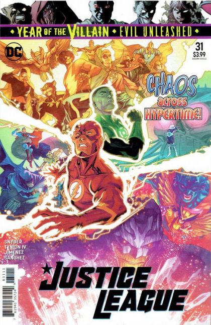 Justice League, Vol. 3 #31A (Francis Manapul Regular) Cover