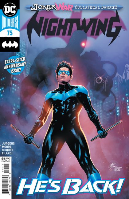 Nightwing, Vol. 4 #75A (Regular Travis Moore Cover) Cover