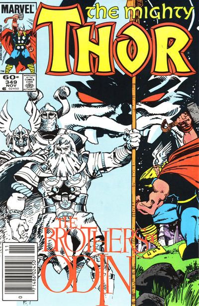 Thor, Vol. 1 #349B (Newsstand Edition) Cover