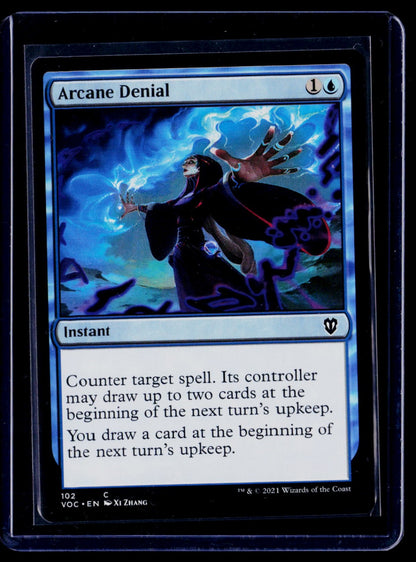 Arcane Denial C Commander: Innistrad: Crimson Vow 102 NM