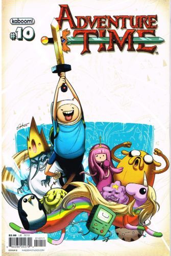 Adventure Time (Boom! Studios) #10B (Tyson Hesse Variant) Cover