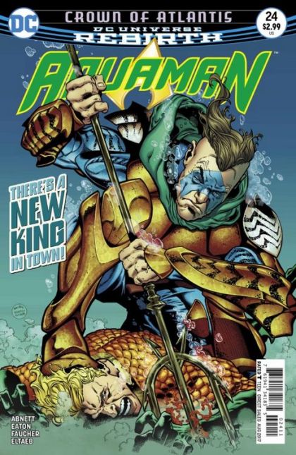 Aquaman, Vol. 8 #24A (Brad Walker Regular) Cover