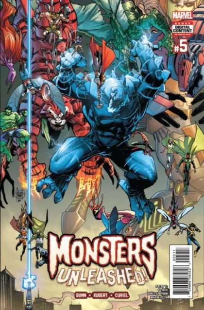 Monsters Unleashed, Vol. 2 #5A (Regular Adam Kubert Cover) Cover