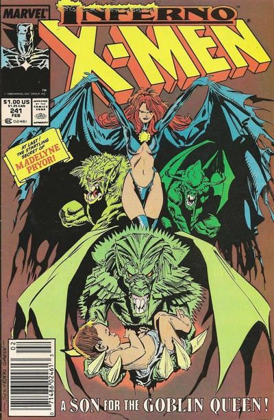Uncanny X-Men, Vol. 1 #241B (Newsstand Edition) Cover