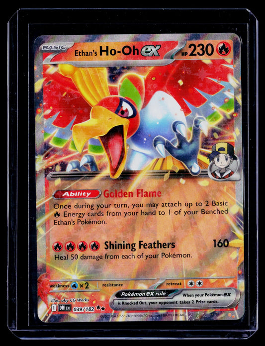 Ethan's Ho-Oh ex Holo Double Rare SV10: Destined Rivals 039/182 NM