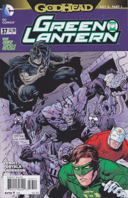 Green Lantern, Vol. 5 #37A (Billy Tan Regular) Cover