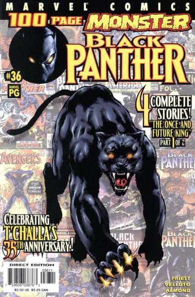 Black Panther, Vol. 3 #36 (Sal Velluto Regular) Cover