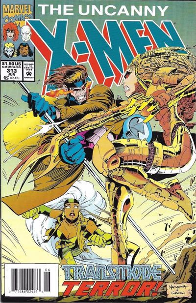 Uncanny X-Men, Vol. 1 #313B (Newsstand Edition) Cover