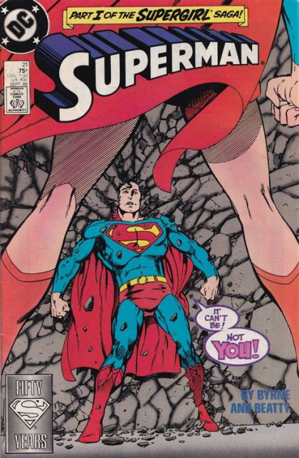Superman, Vol. 2 #21A (Direct Edition) Cover