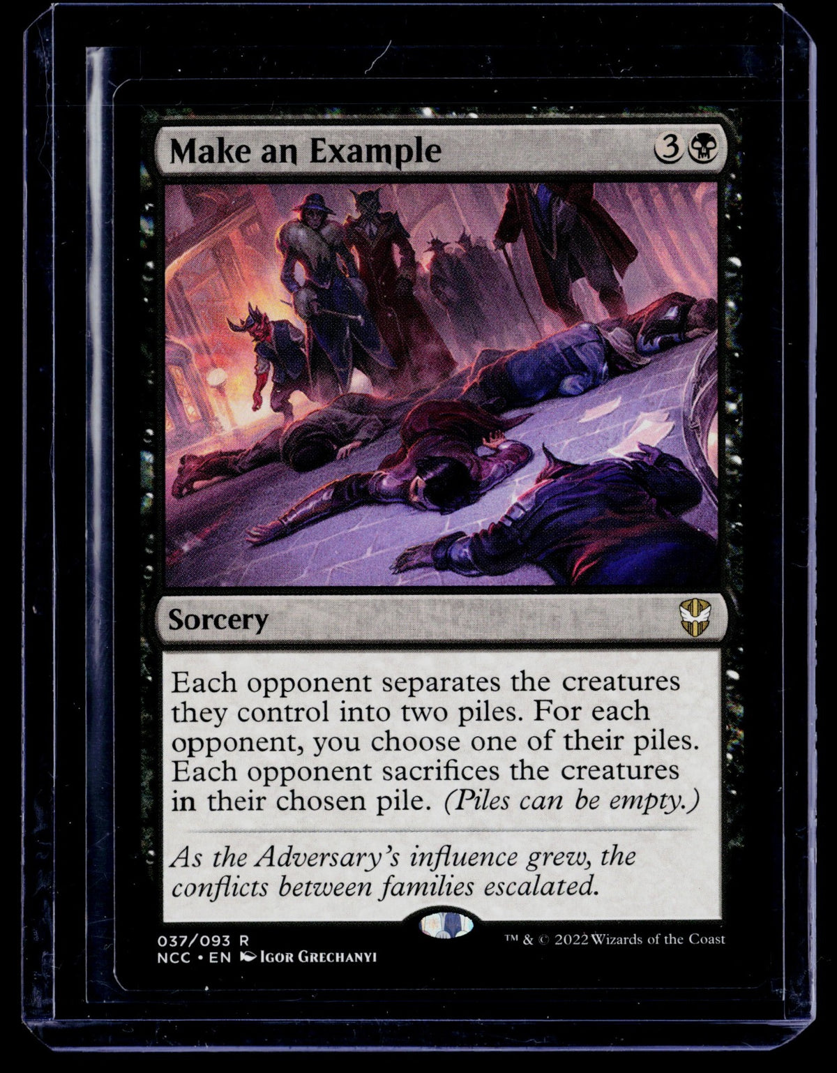 Make an Example R Commander: Streets of New Capenna 37 NM