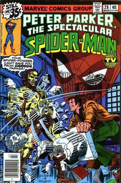 The Spectacular Spider-Man, Vol. 1 #28A (Regular Edition) Cover