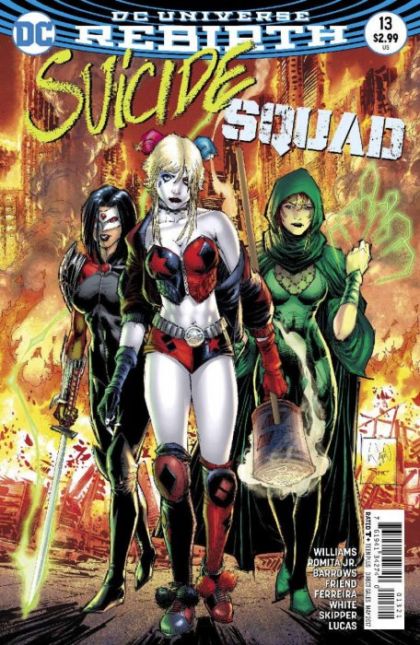 Suicide Squad, Vol. 4 #13B (Variant Whilce Portacio Cover) Cover