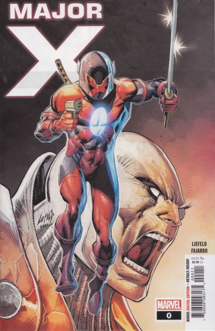 Major X, Vol. 1 #0A (Rob Liefeld Regular) Cover