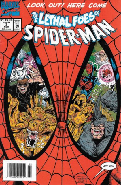 The Lethal Foes of Spider-Man #3B (Newsstand Edition) Cover