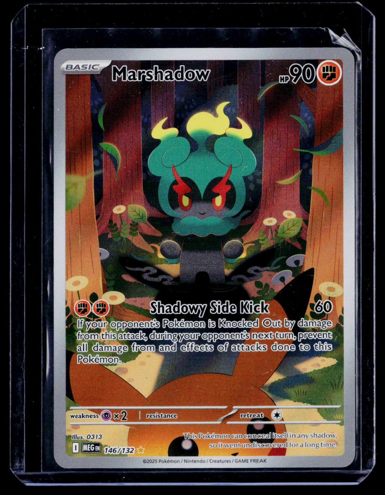 Marshadow - Holo Illustration Rare ME01: Mega Evolution 146/132 NM