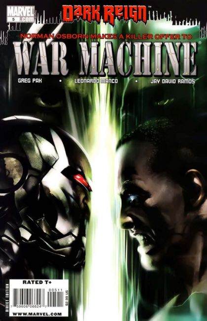 War Machine, Vol. 2 #5A (Francesco Matt Mattina Regular Cover) Cover