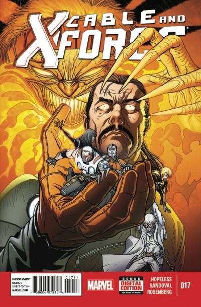 Cable and X-Force #17 Cover