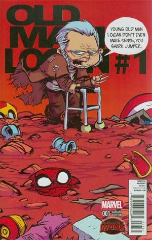 Old Man Logan, Vol. 1 #1E (Skottie Young Baby Variant Cover) Cover