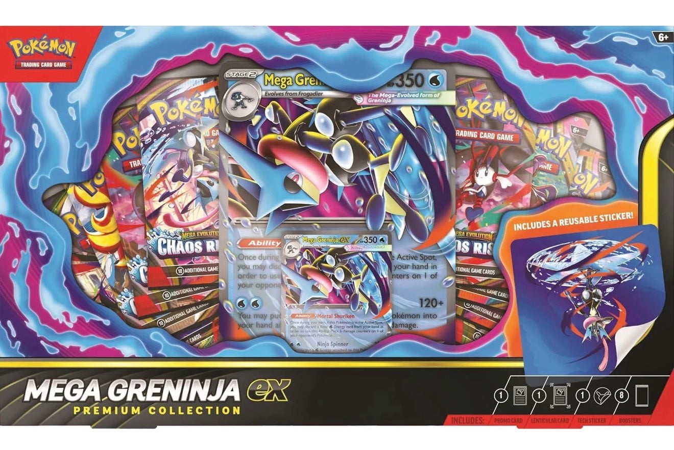 Mega Greninja ex Premium Collection - Miscellaneous Cards & Products