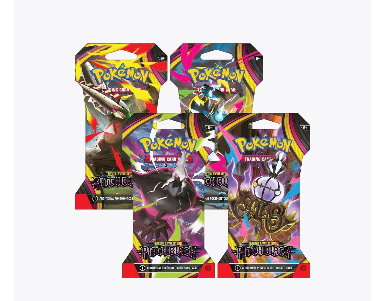 Pitch Black Sleeved Booster Pack - PRE-ORDER