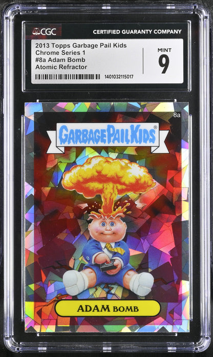 Adam Bomb Atomic Refractor Chrome Series 1 8a NM CGC 9