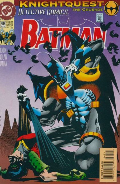 Detective Comics, Vol. 1 #668A (Direct Edition) Cover