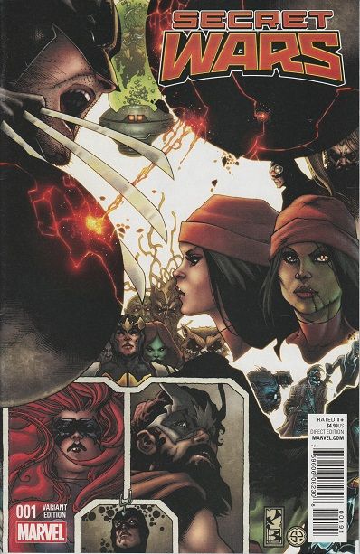 Secret Wars (2015) #1I (Simone Bianchi Incentive Connecting Variant (1:20)) Cover