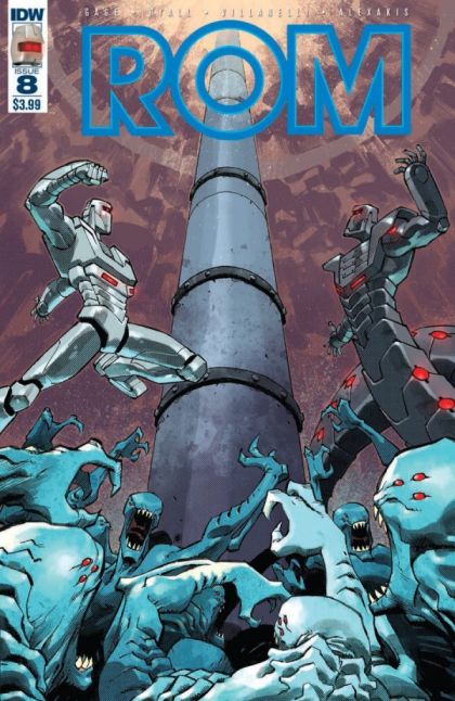 ROM (IDW Publishing) #8A (Regular Nelson Daniel Cover) Cover