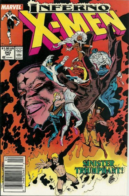 Uncanny X-Men, Vol. 1 #243B (Newsstand Edition) Cover