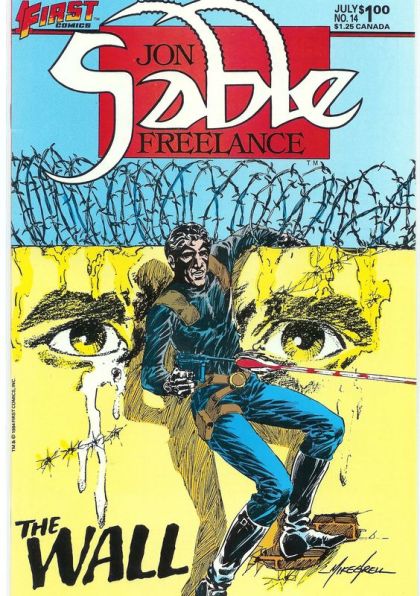 Jon Sable, Freelance #14 Cover