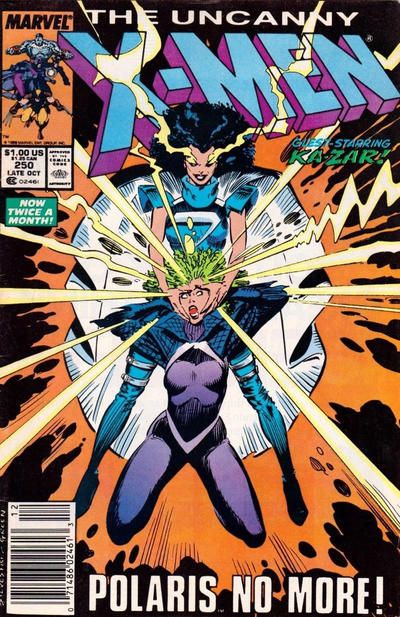 Uncanny X-Men, Vol. 1 #250B (Newsstand Edition) Cover