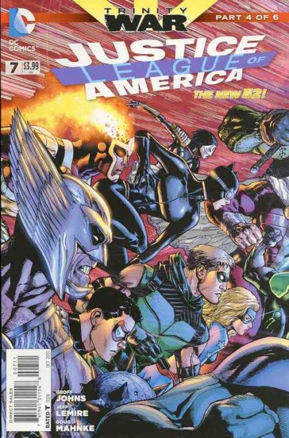 Justice League of America, Vol. 3 #7A (Doug Mahnke Regular Cover) Cover