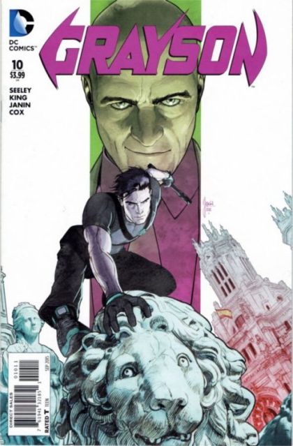 Grayson #10A (Mikel Janín Regular) Cover