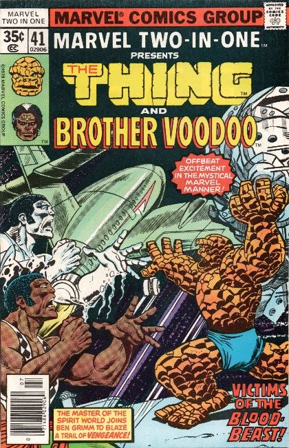 Marvel Two-in-One, Vol. 1 #41A Cover