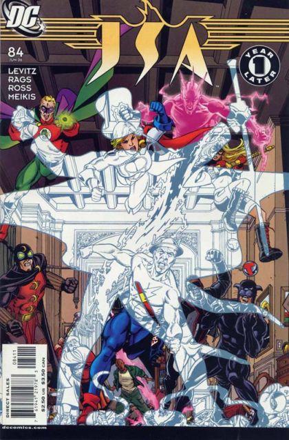 JSA, Vol. 1 #84A (Direct Edition) Cover